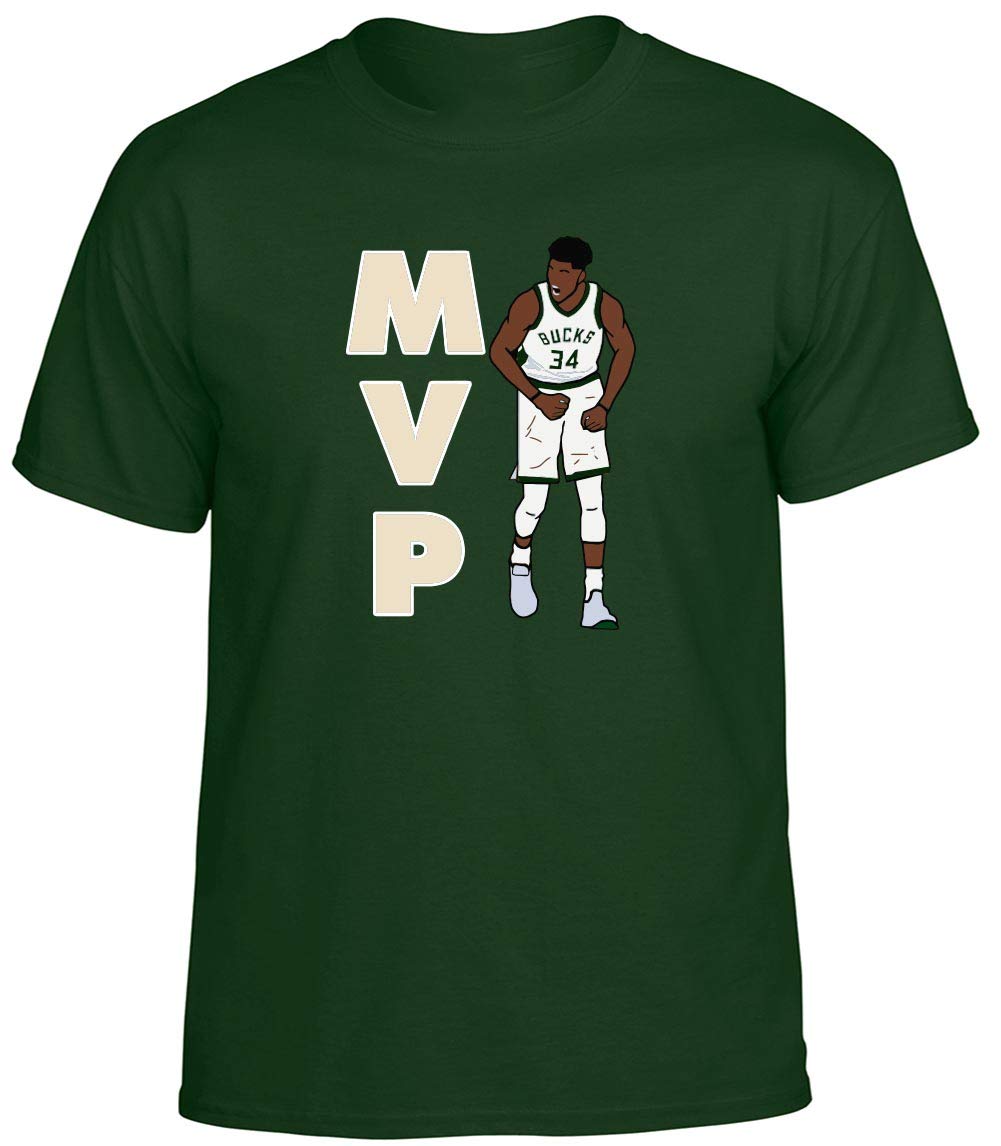 Forest Milwaukee Giannis Mvp Pic T Shirt | Kinihax
