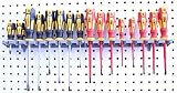Screwdriver Organizer | MLTOOLS 8 Tool V-Slot Screwdriver Organizer | Made in USA | VS8226 x 2
