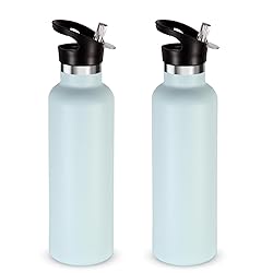 Neihepal 24oz Insulated Water Bottles Bulk 2