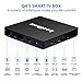 Android 8.1 tv Box, Leelbox Q4 S 4GB+32GB Quad Core Smart TV Box Support BT 4.1/2.4GHz WiFi/3D/4K/H.265