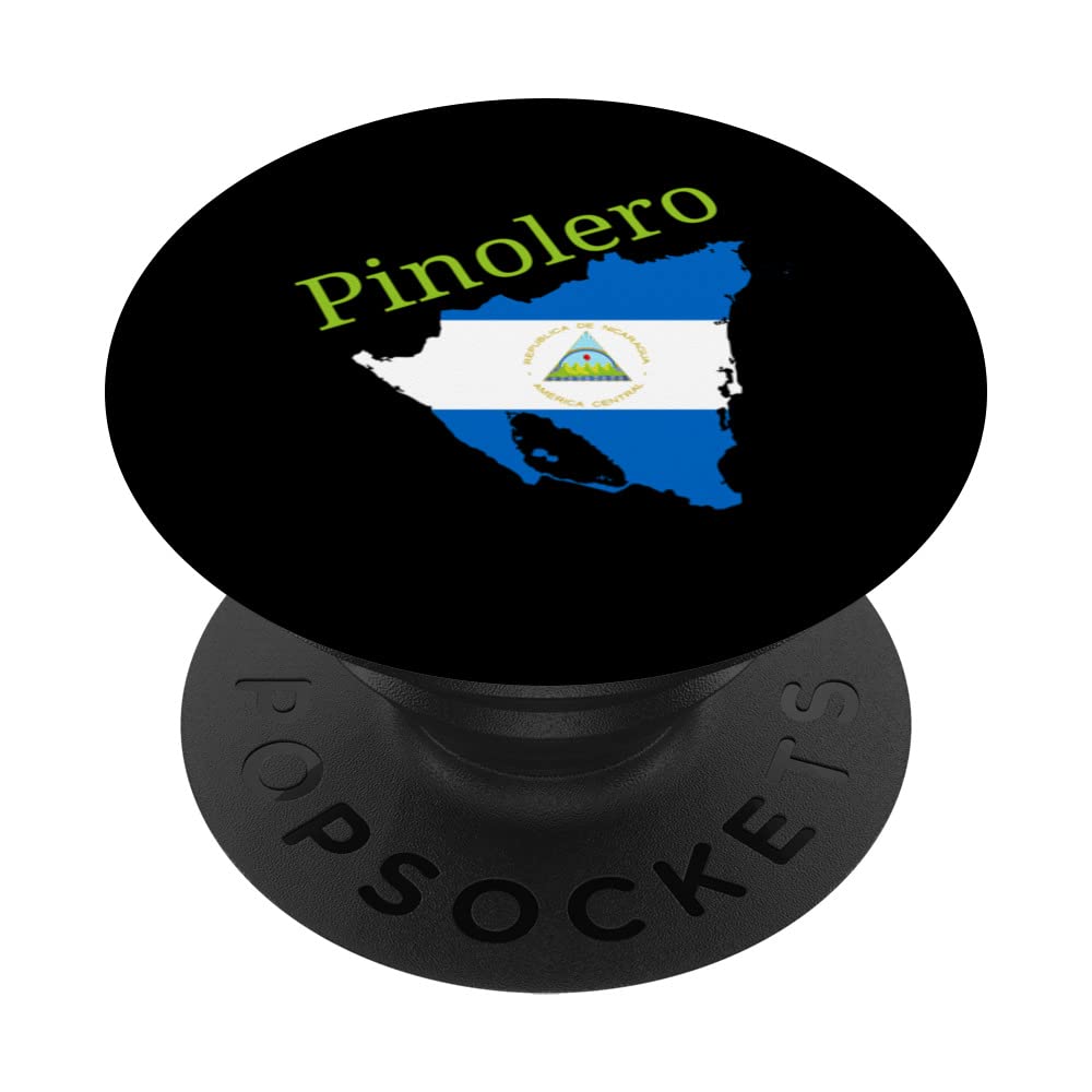 Pinolero Nicaragua Flag PopSockets Swappable PopGrip