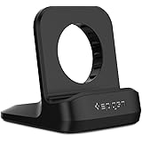 Apple Watch Stand, Spigen&reg; [Charging Dock] Apple Watch Charging Stand **NEW** [Apple Watch Stand] [S350] Premium TPU build cradle holds Apple Watch - [Charging Cable & Watch Case & Watch NOT INCLUDED] Comfortable viewing angle [NightStand Mode] easy use quick connection for Apple Watch (2015) - S350 (SGP11584)