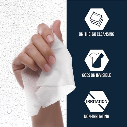 CERTAIN DRI ANTIPERSPIRANT WIPES FOR EXCESSIVE SWEATING & HYPERHIDROSIS – 72HR CLINICAL STRENGTH ODOR & PERSPIRATION PROTECTION, TRAVEL-FRIENDLY, DERMATOLOGIST RECOMMENDED, (10 COUNT)
