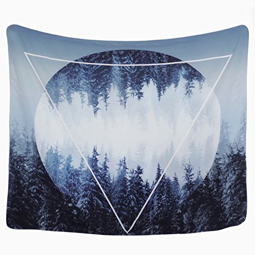 Sunset forest tapestry wall tapestry tapestry wall hang…