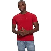 Guess Mens Short Sleeve Classic Pima Embroidered Logo