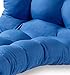 Greendale Home Fashions 72-Inch Indoor/Outdoor Chaise Lounger Cushion, Marine Blue