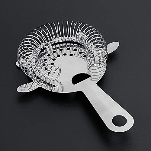 Good Polished Stainless Steel Cocktail Strainer Shaker Wire Mixed Drink Ice Colander Filter Bar Strainers Drinking Tools