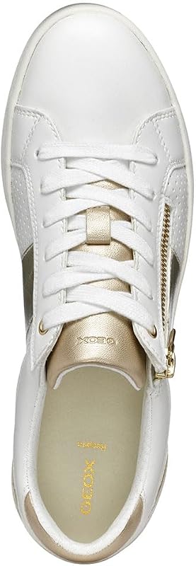 D BLOMIEE E, Scarpe da Ginnastica Donna, White/off White, 38 EU — foto 5 di 8