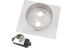 CYDZSW Diesel Heater Mounting Plate,Air Diesel Parking Heaters Base Mount Floor Bracket Support kit Accessories Parts for Webasto Eberspacher Airtronic D2 D4 D5 Planar Heater (Deep 60mm/2.4inch)