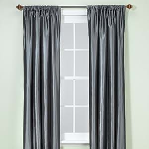 Rod pocket curtains image