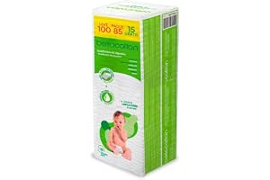 Bellacotton Algodao Quadrado Baby Bellacotton 100 Un. (Lv100Pg85)