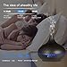 Remote Control Essential Oil Diffuser Ultrsonic Cool Mist Aroma Oil Diffuser Humidifier ,Wood Grain Diffuser for Essential Oils Aromatherapy Large Capacity (500ml Black Remote Control)