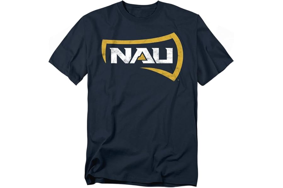 LOGOVISION Official Collegiate Distressed Primary Logo Adult T-Shirt Collection