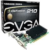 EVGA GeForce 210 Passive 1024 MB DDR3 PCI Express 2.0 DVI/HDMI/VGA Graphics Card, 01G-P3-1313-KR
