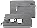 MOSISO Compatible 12 Inch Laptop Denim Sleeve Bag, Light Gray