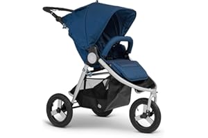 Bumbleride Indie All-Terrain Stroller | Lightweight | Eco-Friendly | Infant Ready Adjustable Seat | Easy, Compact Fold | All-Wheel Suspension (Indie Single 2022, Maritime)