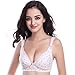 TANZKY® Women's Comfort Nursing Underwear Front Button Wirefree Bra (L, Pink Apple Pattern)