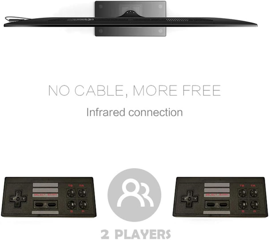 No.eight Wireless Old Arcade Classic Retro Video Game Console with 568 Video Games, Plug and Play Video Handheld Game Console: Toys & Games