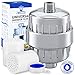 Water Softener Shower Filter - Hard Water Filter w/ 2 Cartridges - Shower Water Filter Removes Chlorine & Fluoride - Showerhead Filter for Bathroom - Chlorine Filter for Rain & Handheld Head