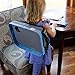 Lap Desk For Kids Travel Tray | Bonus Pencil Case | Toddler Carseat Activities Booster Seat Car Games Airplane Accessories Stroller Organizer Portable Snack Table | Doubles as Carrying Bag or Backpack