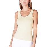 NIKIBIKI Women Seamless Classic Short Tank Top, Made in U.S.A, One Size