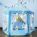 Monobeach Princess Castle Play Tent Kids Play House with Star Lights Girls Pink Play Tents Toy for Indoor & Outdoor Games