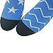 Fashion Pattern Crew Socks, Ristake Combed Cotton Crazy Cool Novelty Crew Socks 1/2/4 Pairs
