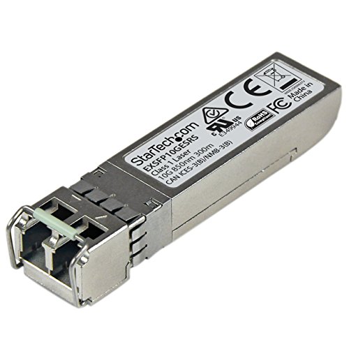 StarTech.com Juniper EX-SFP-10GE-SR Compatible SFP+ Module - 10GBASE-SR Fiber Optical Transceiver - EXSFP10GESRS