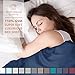 Premium Flat Sheet – “110 GSM” Double Brushed Microfiber Extra Thick and Comfortable Highest Quality Flat Sheets, Luxurious & Soft Hotel Single Top Bed Sheet Hypoallergenic, King, Navy Blue