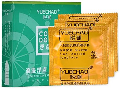 SoulHappiness Thin Latex Condoms,Adult Sex Safe Condom, 3 Count (Dotted 3 count)
