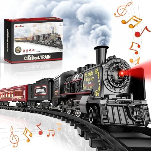 Hot Bee Train Set, Remote Control Train Toys With Luxury Track