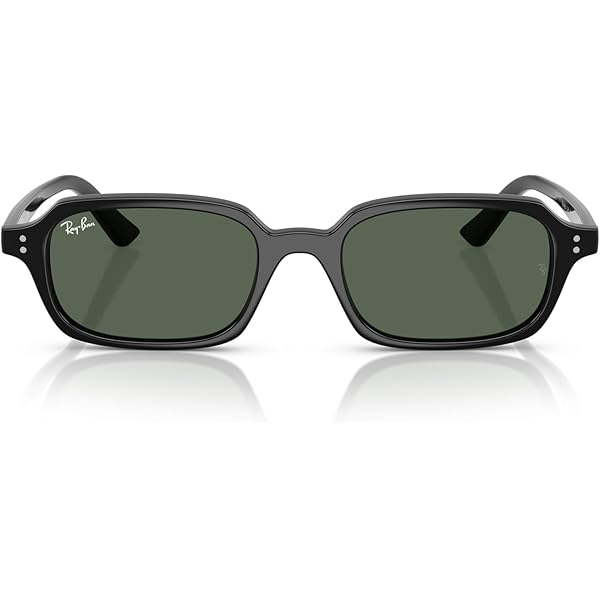 Amazon.com: Ray-Ban RB4456F Zaya Low Bridge Fit Sunglasses, Black