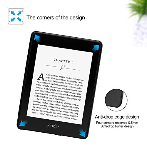 Jingdu Painting Leather Case for All New Kindle (10th Generation, 2019 Release), Slim Lightweight Smart Cover Shell with Auto Wake/Sleep Function, Will Not Fit Kindle Paperwhite,Starry Night