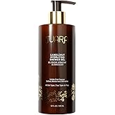 Juara Candlenut Hydrating Shower Gel - Sulfate Free Body Wash 12oz - Moisturizing Coconut Body Wash - Natural Shower Gel for Sensitive Skin - Paraben Free