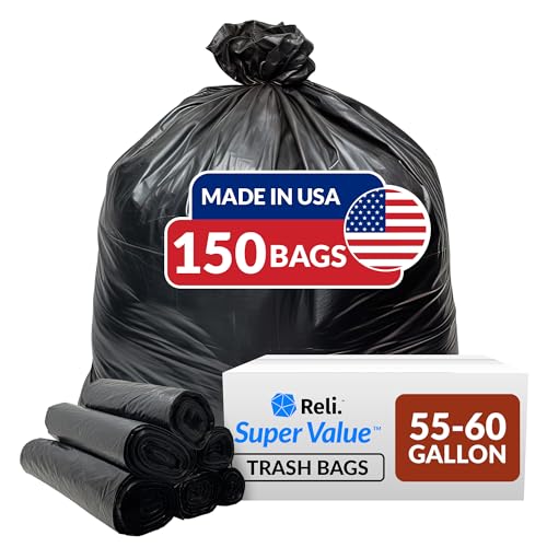Mua Reli. 5560 Gallon Trash Bags Heavy Duty 150 Bags 5060 Gallon