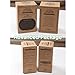SkinCareMedi Compressed Cellulose Eco Sponges For Face & Neck (60 pcs) / Daily facial cleansing and makeup removal / Natural untreated Cellulose Fiber