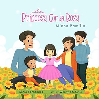 Livro Princesa Cor de Rosa : Minha família