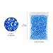 LEOBRO Fishbowl Beads for Crunchy Slime, 3 Pack Plastic Beautiful Color Vase Filler Beads for Homemade Slime, 7mm/0.28 inch Clear Fishbowl Beads for Slime DIY Craft ((180g/6.35 Ounces)