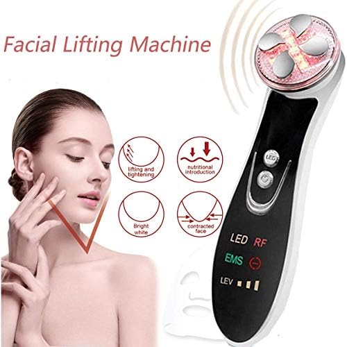 Facial Lifting Machine Vibration Radio Frequency EMS Wrinkle Remove Skin Care Beauty Device for Anti-Aging, Skin Tightening Updated Version