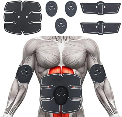 Abs Stimulator Ultimate Abs Stimulator Muscle Trainer Ab Stimulator for Men Women Abdominal Work Out Ads Power Fitness Abs Muscle Training Gear ABS Workout Equipment Portable Stimulator Abs Belt