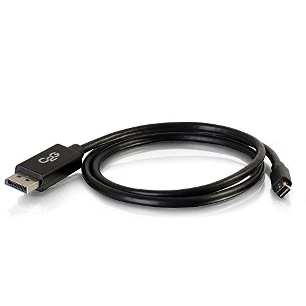 C2G 84301 2m Mini-DisplayPort/Thunderbolt to DisplayPort Monitor Cable Black