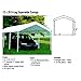 ShelterLogic 12 x 26 ft. Commercial Grade Canopy