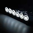 6 Led Lights Roof Lamp Multi-Function Spot Light Bar for 1/10 SCX10 II TRX TRX-4 TRX-6 RC Crawler Car
