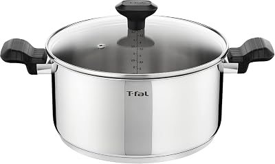 Tefal Comfort Max 24 cm Stainless Steel Stewpot Induction Compatible