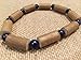 Hazelwood Baltic Amber Bracelet 8 Inch Adult Stretch Rose Pink Quartz, Raw or Polished Honey Baltic Amber, Cherry, Lapis Lazuli for ADHD, Black Onyx, Brown Honey Yellow for adult, big kid, boy, girl, for Gut issues; Eczema, Colic, Reflux, GERD, heartburn, and ulcers.. 8 inches Hazel wood (8