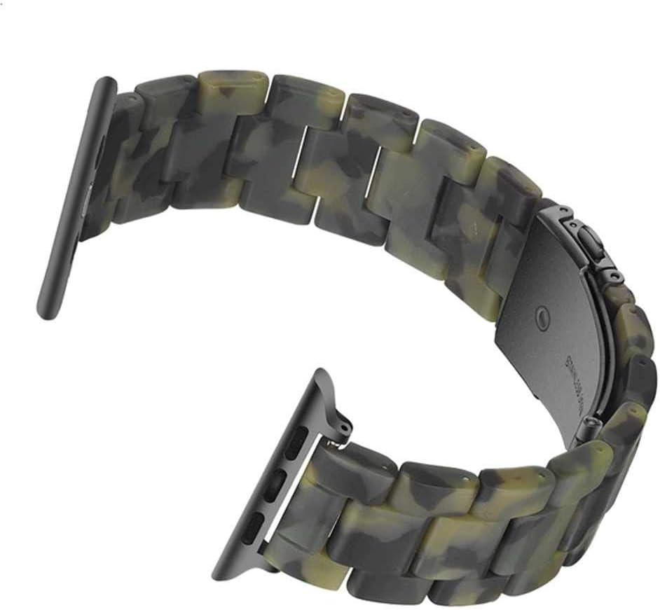 Resin strap For Apple Watch 44mm band iwatch Series 5 4 3 2 1 Wrist watch Accessories 42mm loop 38mm bracelet Replacement 40mm