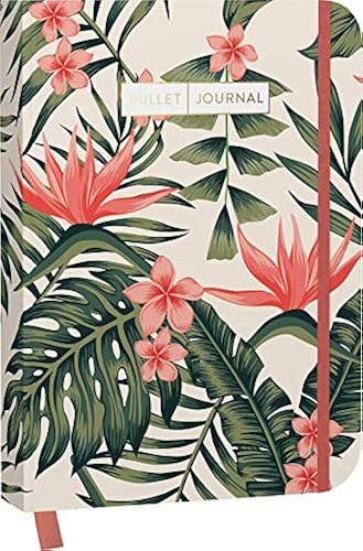 Download Bullet Journal 'Coral Botanics' 05: Mit Punkteraster, Seiten für Index, Key und Future Log sowie Lesebändchen, praktischem Verschlussband und Innentasche PDF