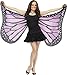Fun World Big Girl's 6/in Butterfly Adlt Wings Childrens Costume, Multi, Standard