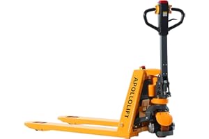 APOLLOLIFT Electric Pallet Jack Powered Lithium Battery Classic Pallet Truck 3300Lbs Capacity 48" x27" Fork Length Multi-Function Handle