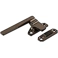 Prime-Line H 3598 Left-Handed, Bronze, Casement Locking Handle with Offset Base (Single Pack)